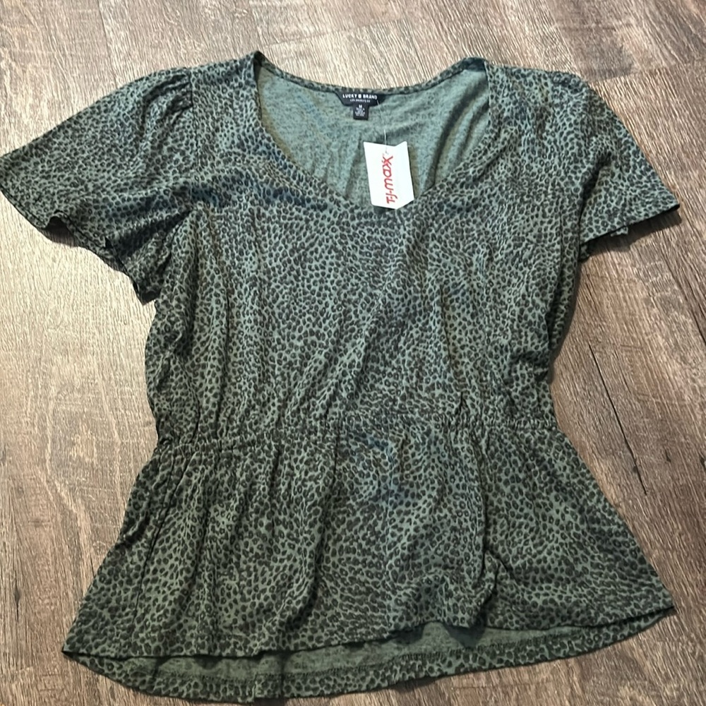 Lucky peplum top